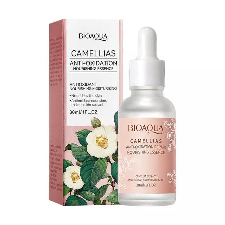 Антиоксидантная сыворотка с камелией BIOAQUA Camellias Anti-Oxidation Repair Nourishing Essence, 30 мл Антиоксидантная сыворотка с камелией BIOAQUA Camellias Anti-Oxidation Repair Nourishing Essence, 30 мл