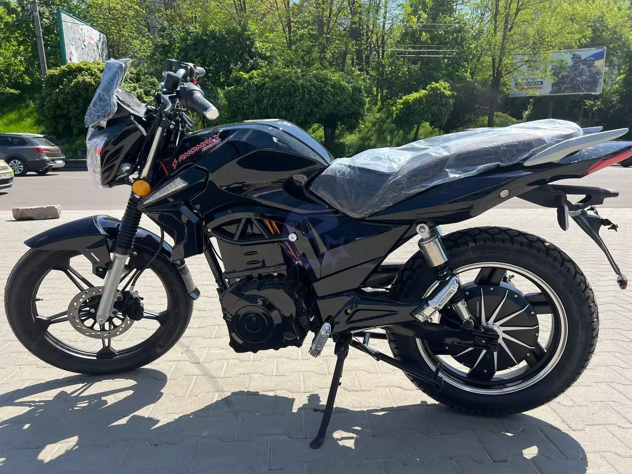 Електроскутер Anomaly Energy M3 3000 Вт Літієва батарея 72V 32AH Black (Чорний) (Сертифікат ЄС)