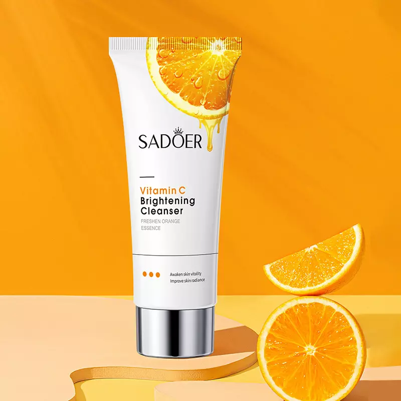 Очищающий гель с витамином С SADOER Vitamin C Brightening Cleanser, 100 г