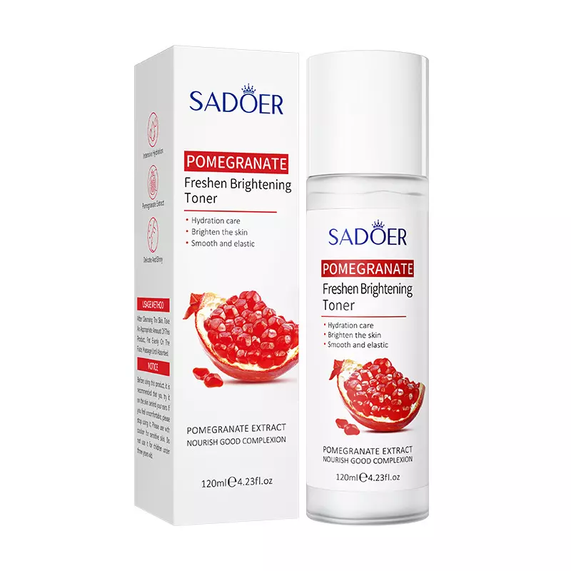 Тоник с экстрактом граната Sadoer Pomegranate Fresh Brightening Toner, 120 мл Тоник с экстрактом граната Sadoer Pomegranate Fresh Brightening Toner, 120 мл