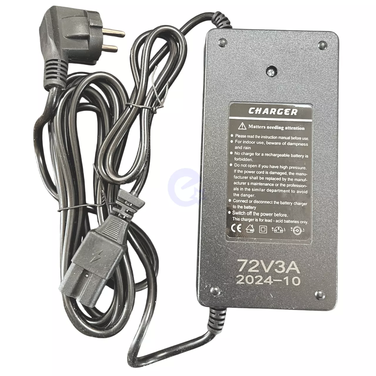 Зарядное устройство 72v 3A Свинцово-кислотный для электроскутера