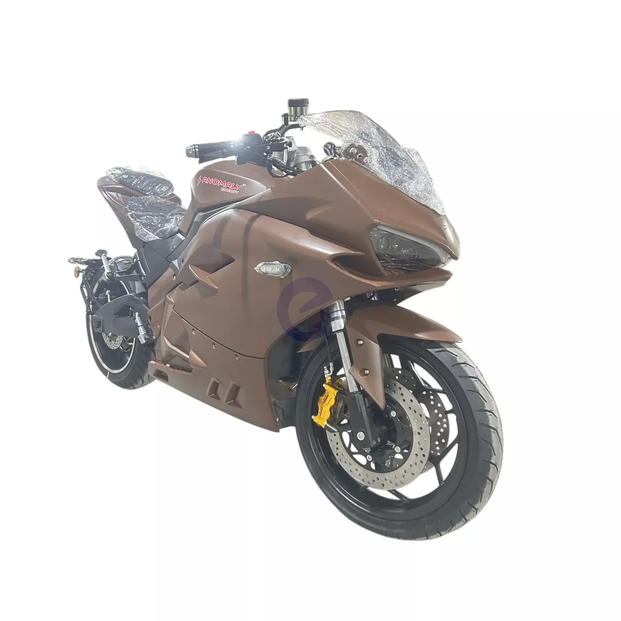 Электромотоцикл Anomaly Energy Panigal V2 10000W Li-ion NMC батарея 72V 100Ah(Black/Черный)