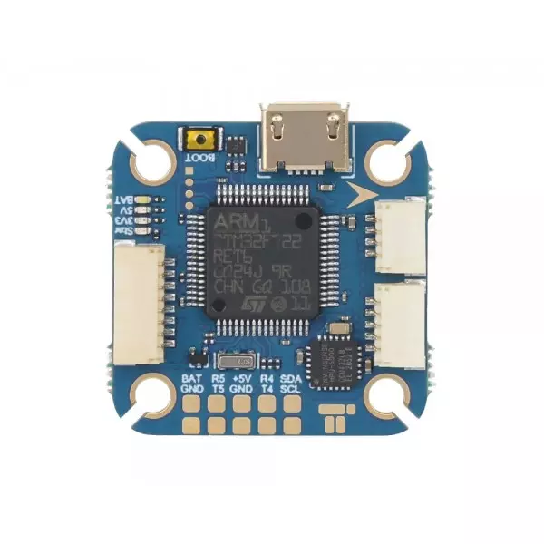 Полетный контроллер для квадрокоптеров с технологией Vista HD Plug-and-Play iFlight SucceX-E Mini F722 2-6S V1.4 Полетный контроллер для квадрокоптеров с технологией Vista HD Plug-and-Play iFlight SucceX-E Mini F722 2-6S V1.4