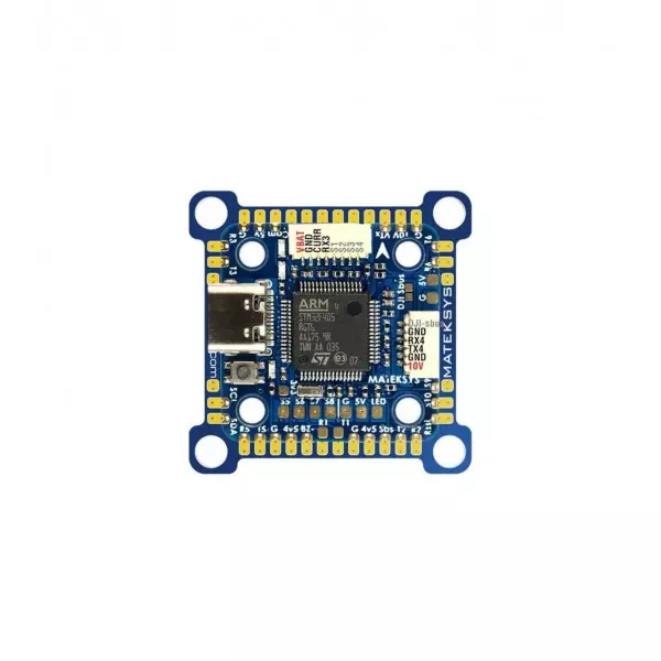 Полетный контроллер для квадрокоптеров Matek Flight Controller F405-miniTE Полетный контроллер для квадрокоптеров Matek Flight Controller F405-miniTE