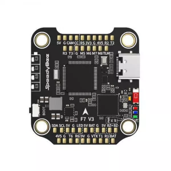 Полетный стек SpeedyRee F7 V3 Flight Controller и SpeedyBee BL32 50A 4в1 ESC Полетный стек SpeedyRee F7 V3 Flight Controller и SpeedyBee BL32 50A 4в1 ESC