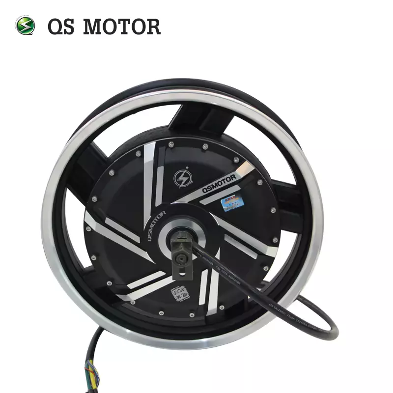 Мотор-колесо QS V3 5000 Вт 12x3.5 дюймов Black (Черный)