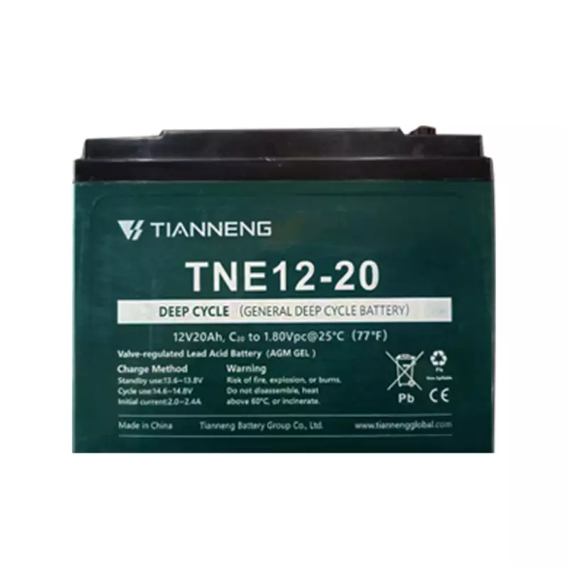 Тяговый аккумулятор 12V 20Ah свинцово-кислотный TIANNENG TNE12-20 (4 шт.) Тяговый аккумулятор 12V 20Ah свинцово-кислотный TIANNENG TNE12-20 (4 шт.)