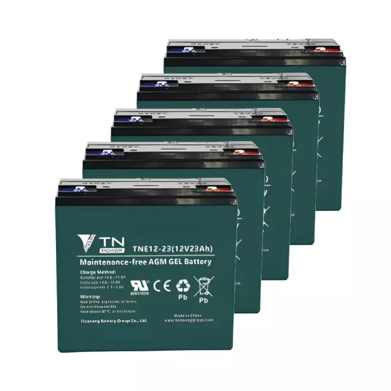 Тяговий акумулятор 60V 23Ah свинцево-кислотний TIANNENG TNE12-23 (5 шт.) Тяговий акумулятор 60V 23Ah свинцево-кислотний TIANNENG TNE12-23 (5 шт.)
