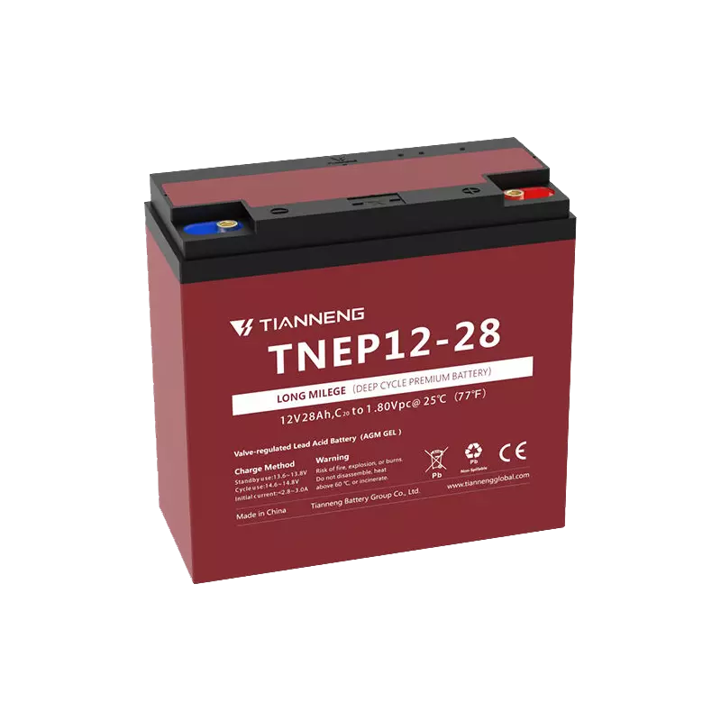 Тяговый аккумулятор 12V 28Ah свинцово-кислотный TIANNENG TNEP12-28 (1 шт.)