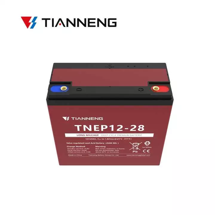 Тяговый аккумулятор 12V 28Ah свинцово-кислотный TIANNENG TNEP12-28 (1 шт.)