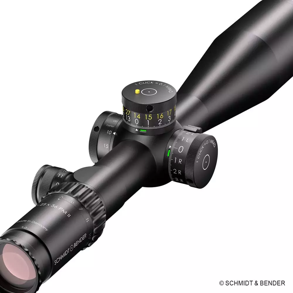 Оптический прицел Schmidt & Bender 5-25x56 PM II LP MSR2 1cm CCW DT27 MTC LT / ST ZC LT Оптический прицел Schmidt & Bender 5-25x56 PM II LP MSR2 1cm CCW DT27 MTC LT / ST ZC LT