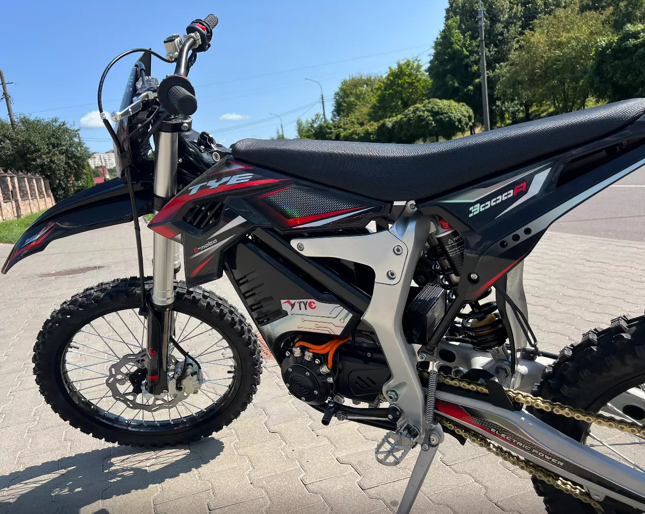 Электромотоцикл 10000W Anomaly Energy V5 STL White (Белый)