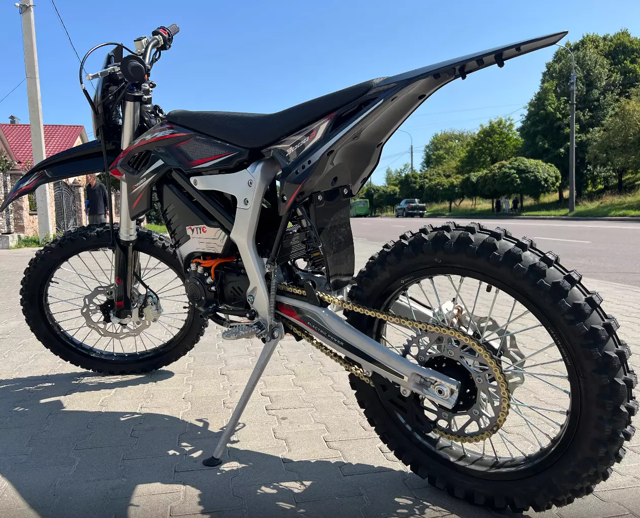 Электромотоцикл 10000W Anomaly Energy V5 STL White (Белый)