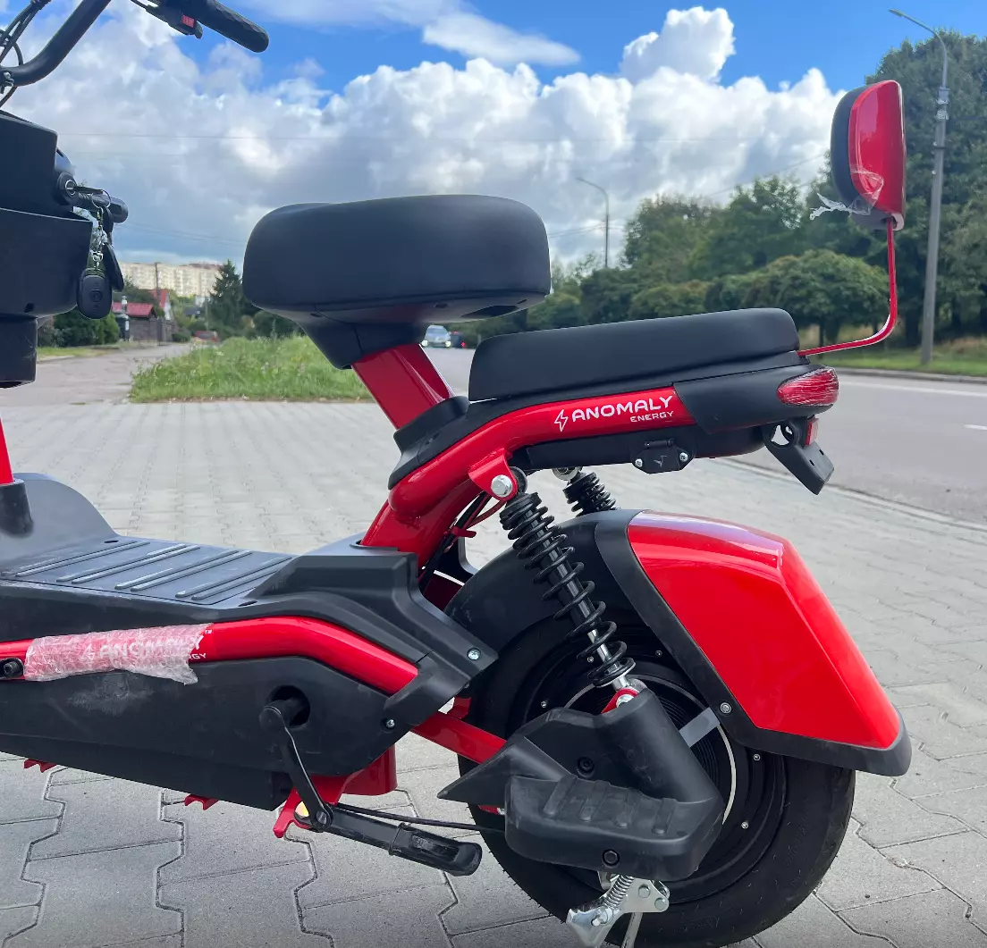 Электровелосипед Anomaly Energy TH025 750 Вт Свинцово-кислотная Графен батарея 48V 20AH Red (Красный) (Сертификат ЕС)