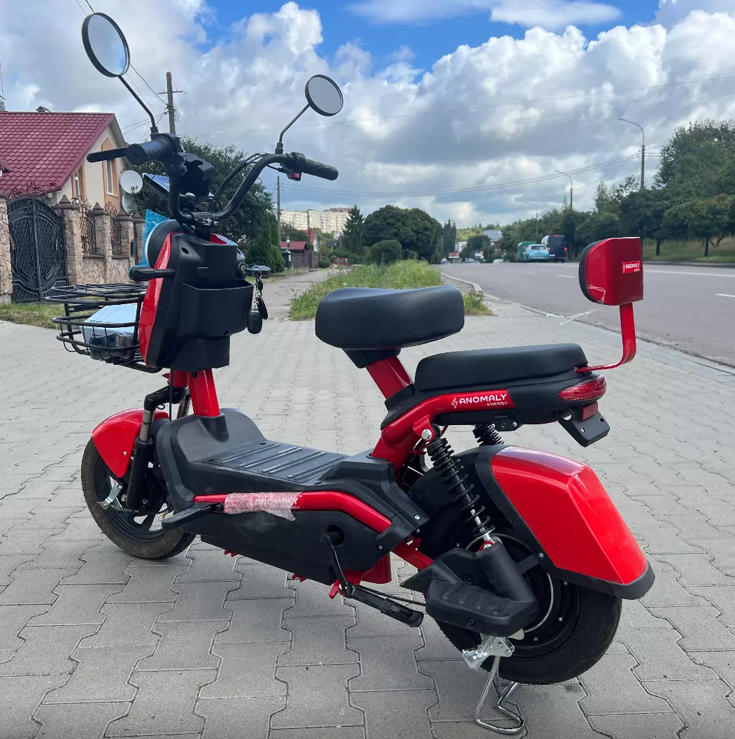 Електровелосипед Anomaly Energy TH025 1000 Вт Свинцево-кислотна Графен батарея 48V 20AH Red (Червоний) (Сертифікат ЄС)