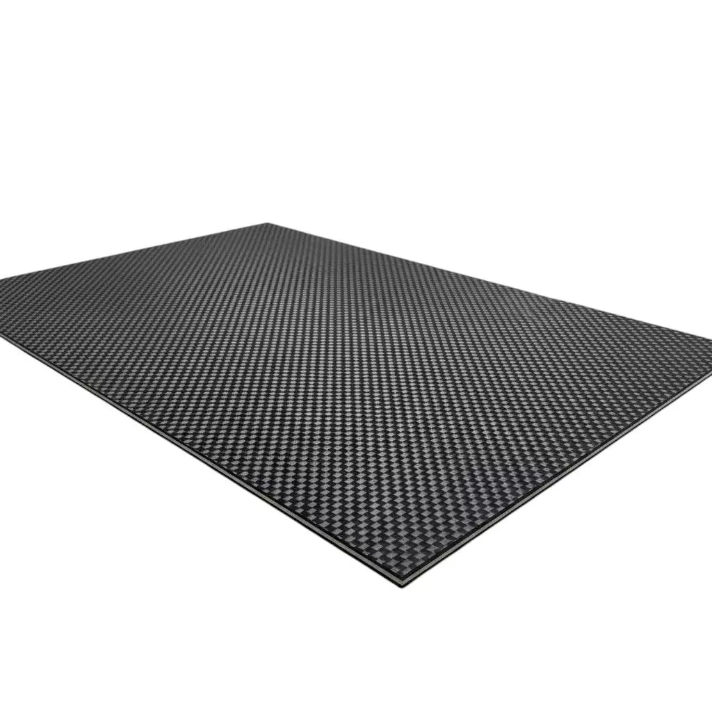 Карбонова пластина 1000x2000x5 мм