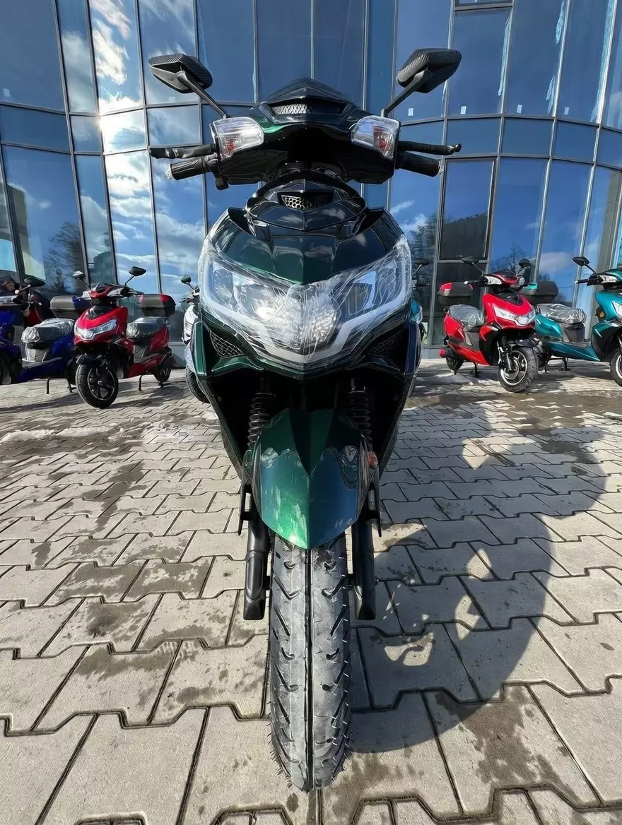 Електроскутер Anomaly Energy SY 3000W LI FLP 72V40Ah Dark Green (Темно зелений) Електроскутер Anomaly Energy SY 3000W LI FLP 72V40Ah Dark Green (Темно зелений)