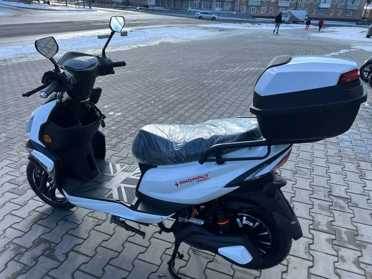 Електроскутер Anomaly Energy SY 3000W 72V 30Ah NMC White (Білий) Електроскутер Anomaly Energy SY 3000W 72V 30Ah NMC White (Білий)