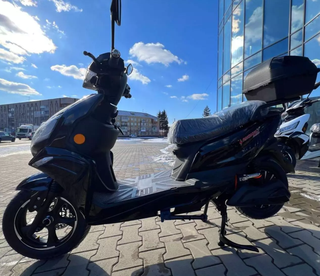 Електроскутер Anomaly Energy SY 3000W LI FLP 72V40Ah Dark Green (Темно зелений) Електроскутер Anomaly Energy SY 3000W LI FLP 72V40Ah Dark Green (Темно зелений)