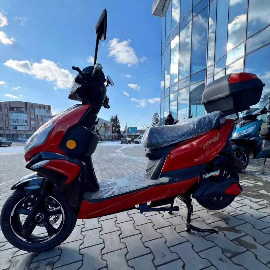 Електроскутер Anomaly Energy SY 3000W 72V 30Ah NMC Red Matte (Червоний матовий) Електроскутер Anomaly Energy SY 3000W 72V 30Ah NMC Red Matte (Червоний матовий)