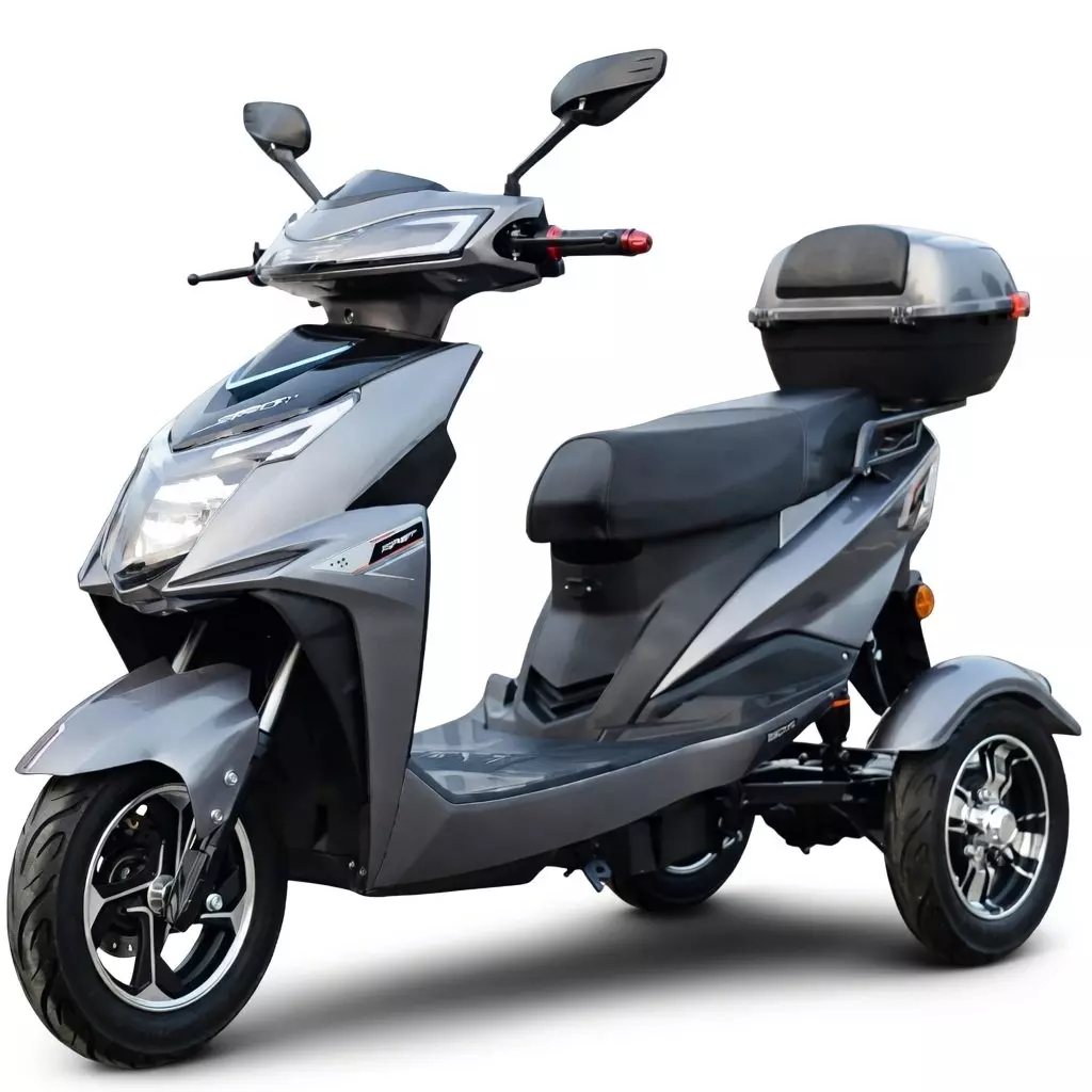 Трехколесный электроскутер Anomaly Energy SL3X 1500W 72V 38Ah Grey (Серый)