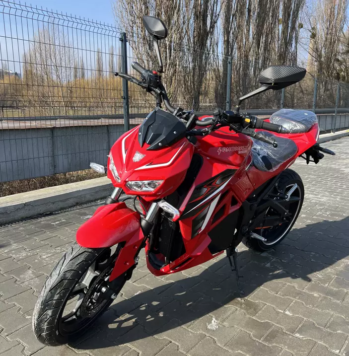 Електромотоцикл Anomaly Energy DMS 3000W Li-NMC 72V 40Ah Red (Червоний)