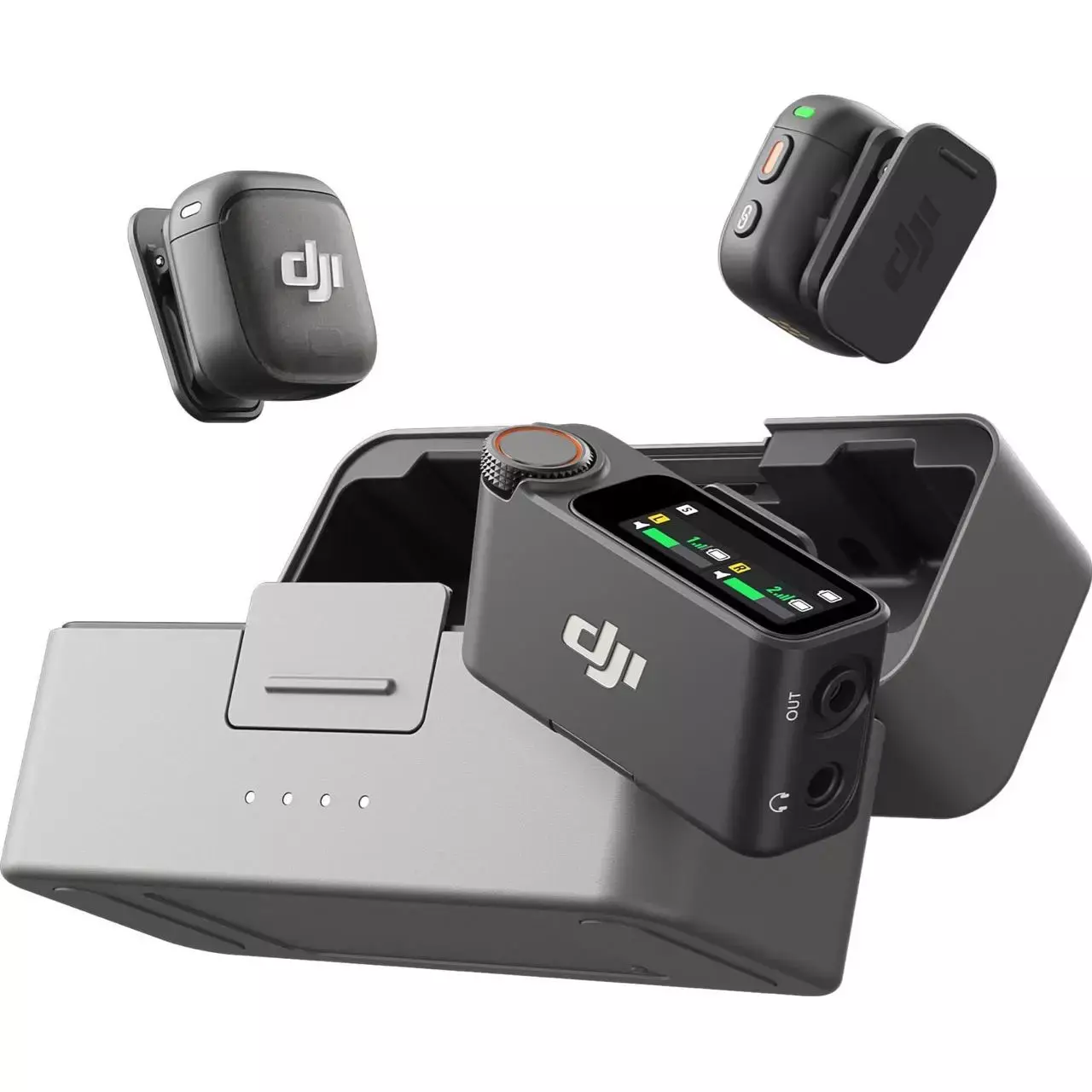 Беспроводная микрофонная система DJI Mic 3 (2TX + 1RX + Charging Case) (CP.RN.00000480.01)