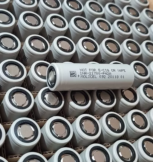 Аккумулятор высокотоковый 21700 Molicel INR-P42A 4200mAh 3.7(4,2В) 45A Аккумулятор высокотоковый 21700 Molicel INR-P42A 4200mAh 3.7(4,2В) 45A