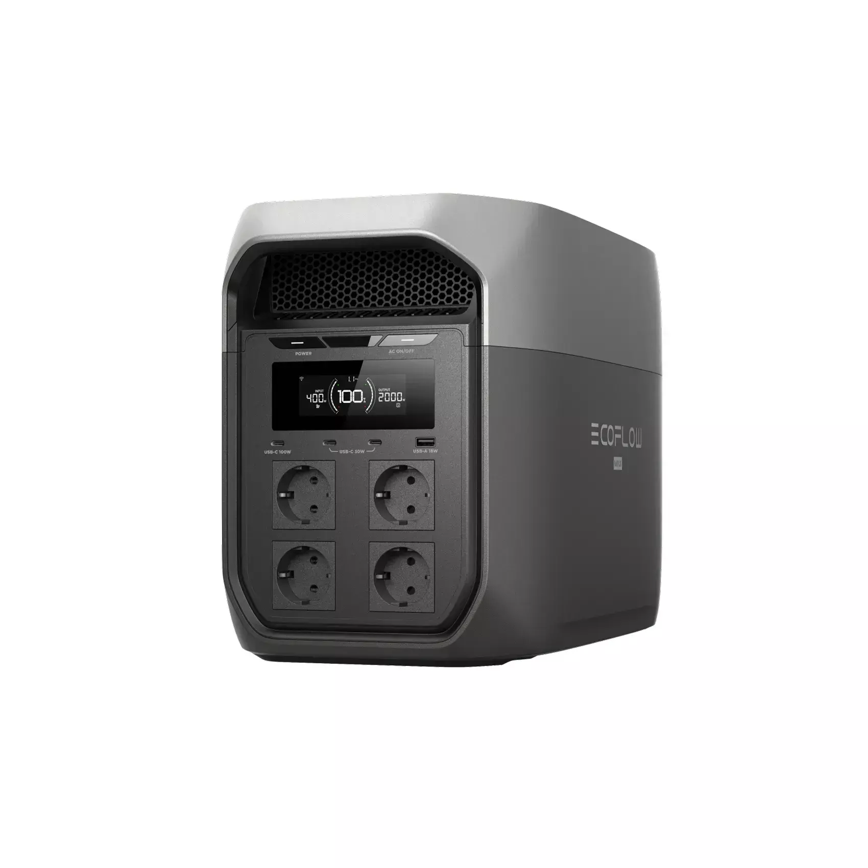 Портативная электростанция EcoFlow Delta 3 Max (2048 Вт/ч) Black (Черный)