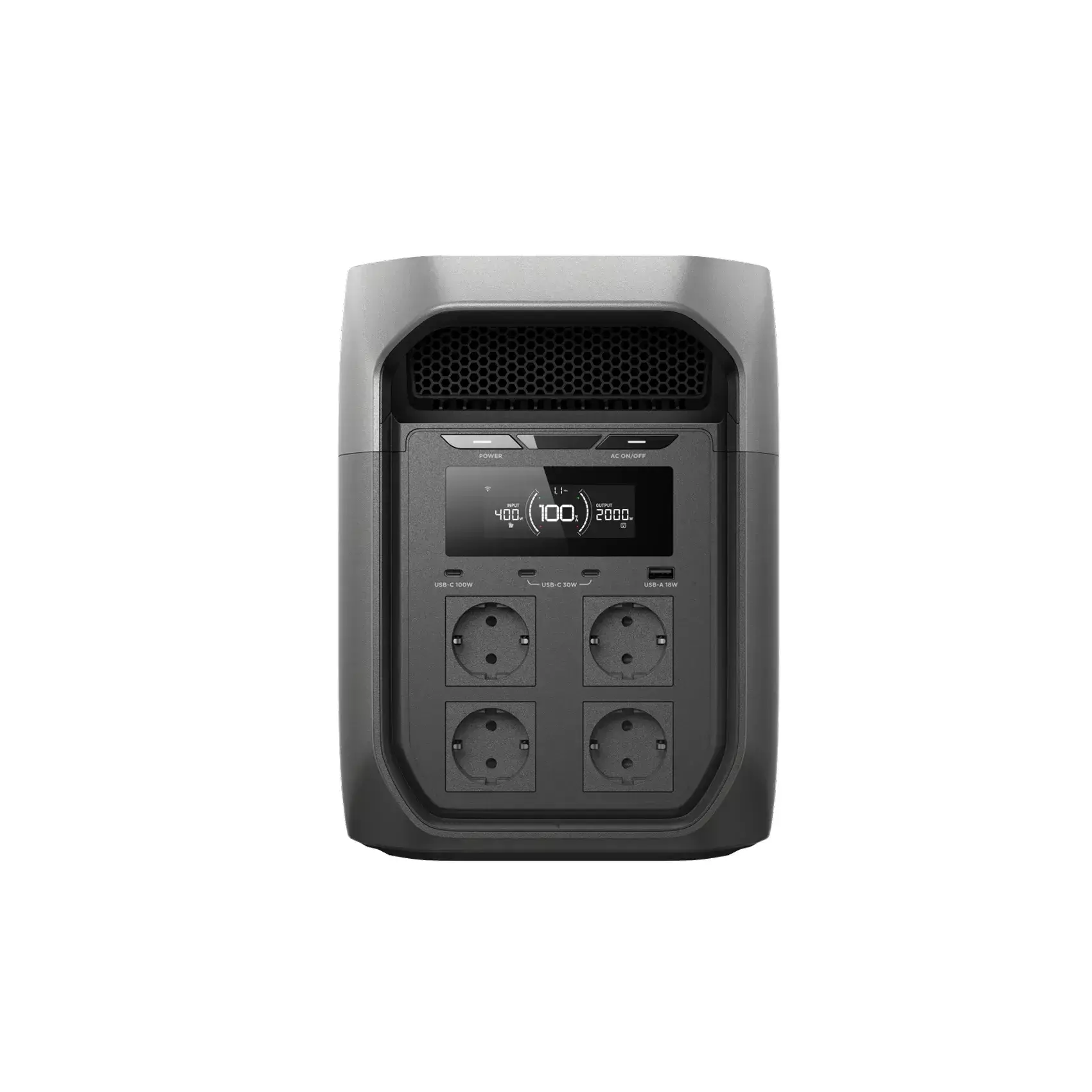 Портативная электростанция EcoFlow Delta 3 Max (2048 Вт/ч) Black (Черный)